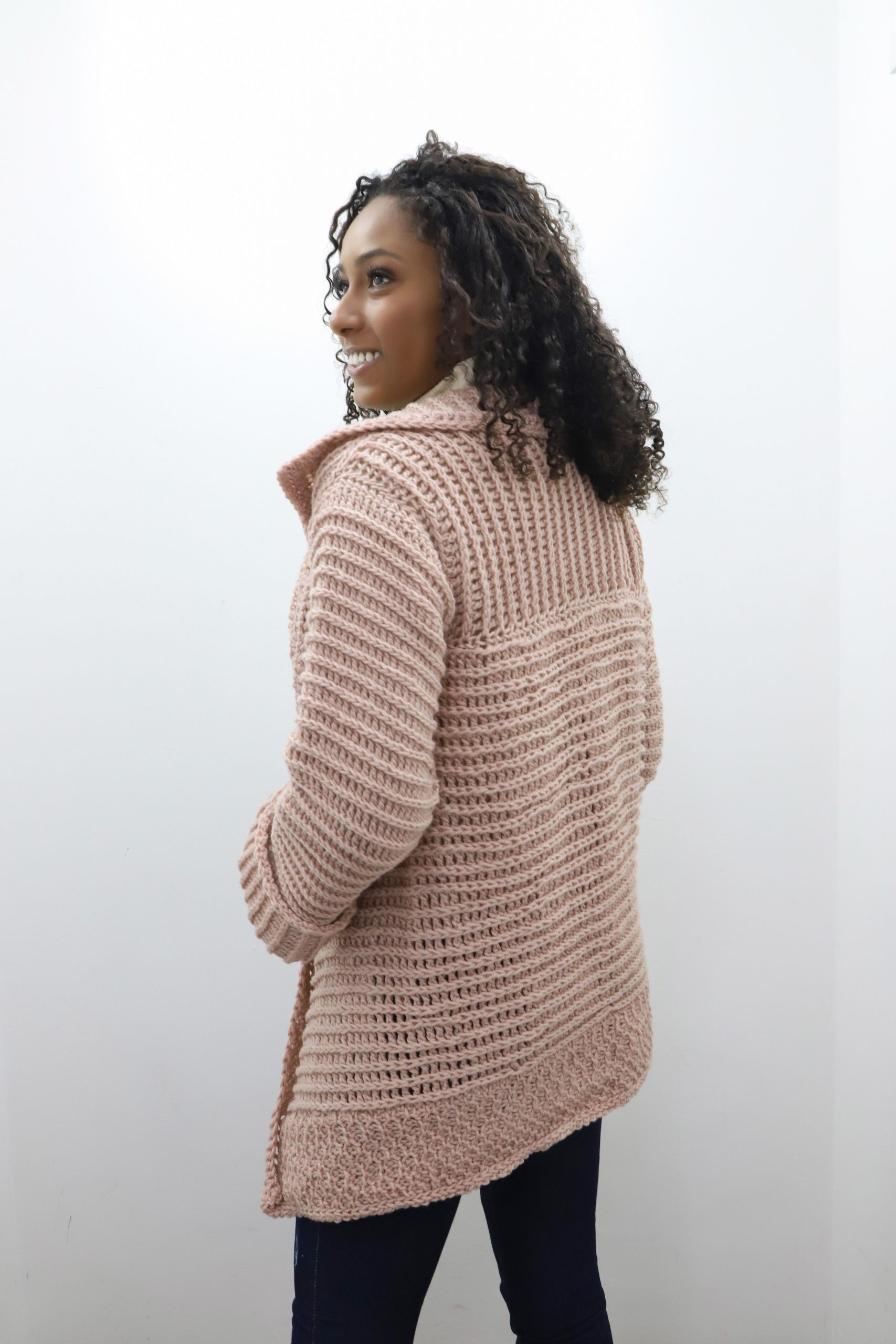 como fazer ponto palito no crochê tunisiano