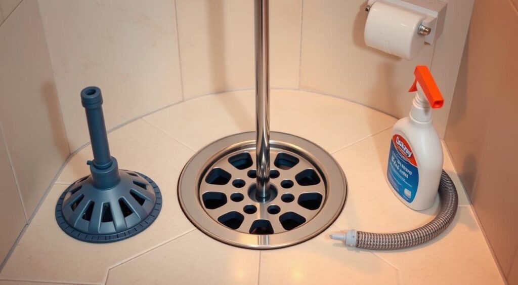 como manter o ralo do banheiro limpo