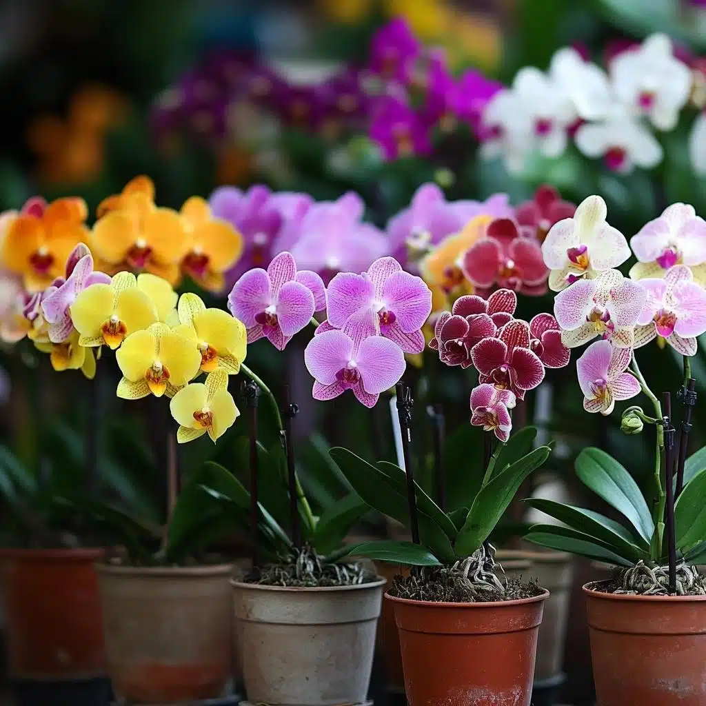 Orquídeas Phalaenopsis vs. Cattleya: Adaptação ao vaso de barro