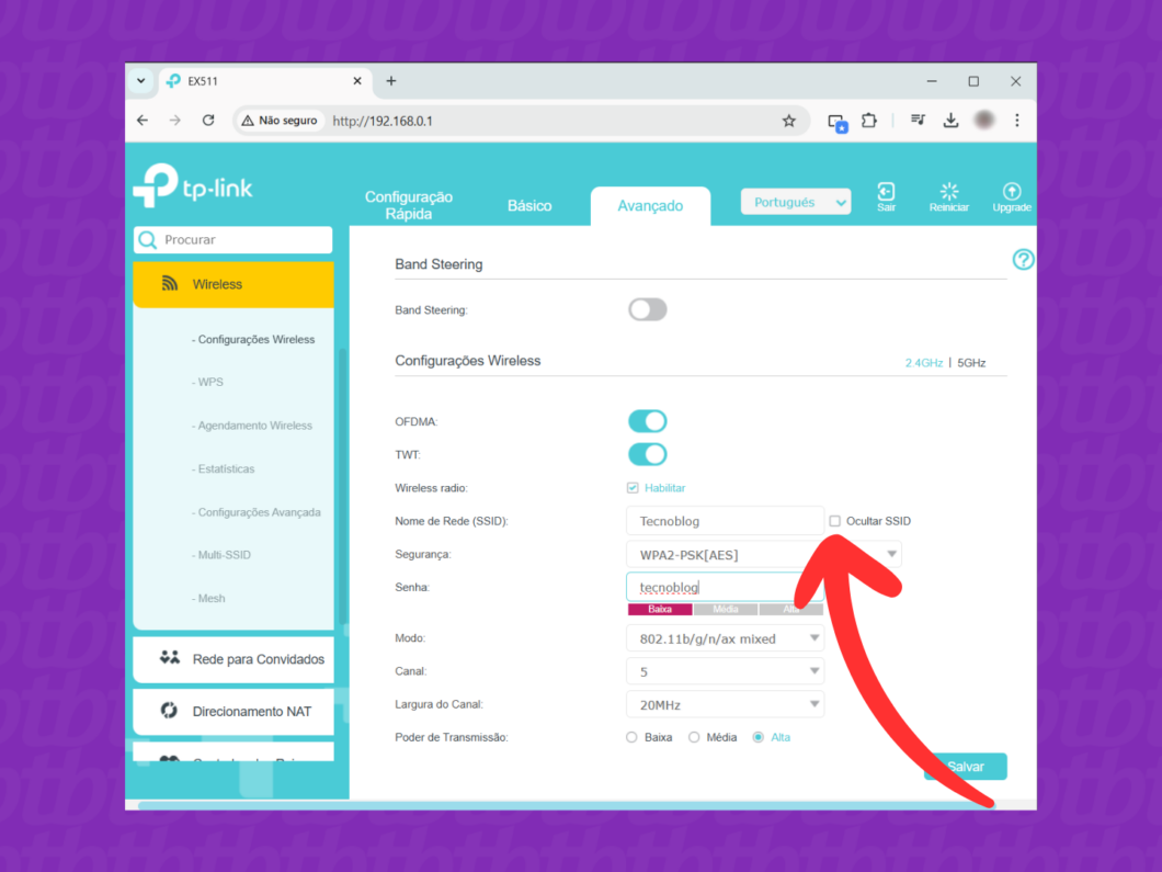 como proteger o roteador
