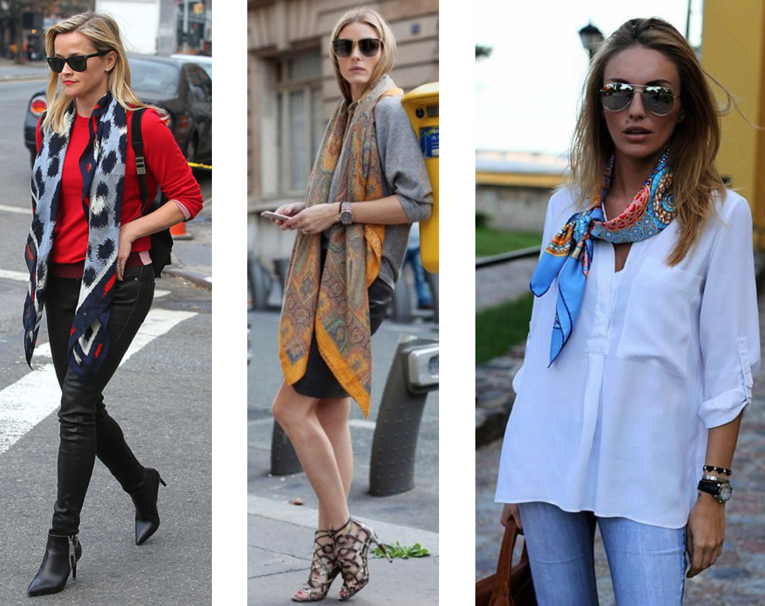 10 Amarrações de Lenço no Pescoço para um Look Sofisticado