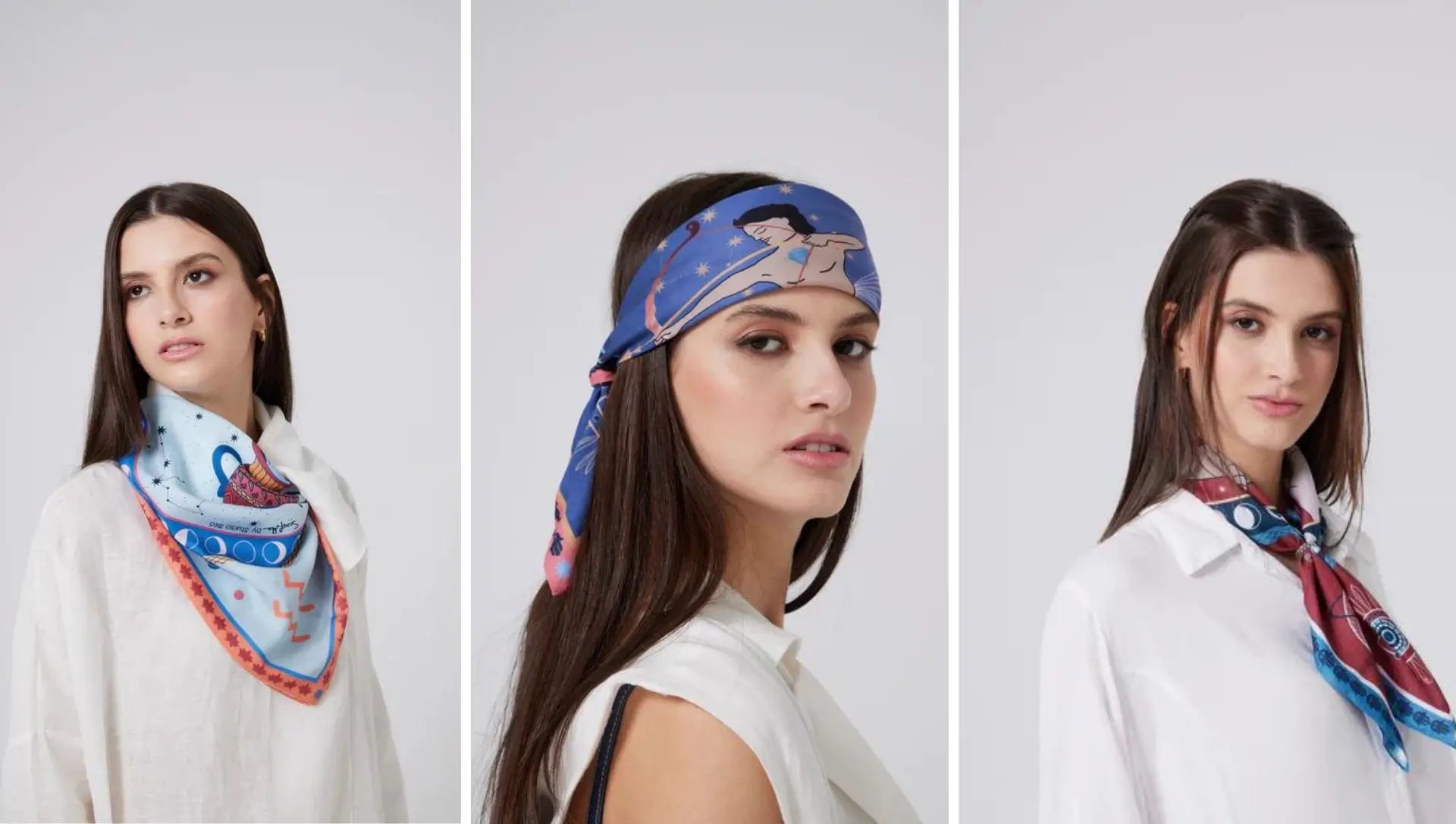 como usar lenços e echarpes