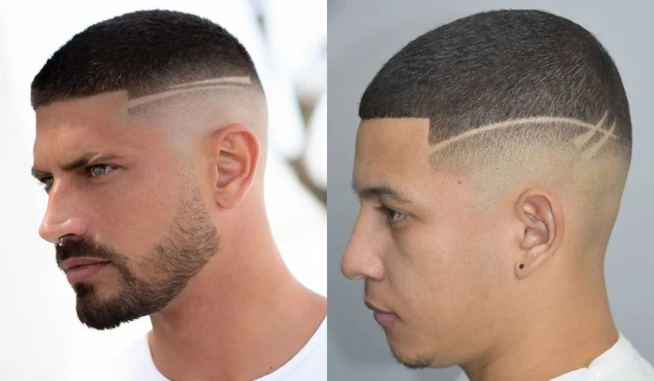 buzz cut texturizado vs corte militar tradicional