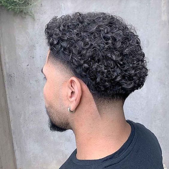 corte cabelo cacheado masculino curto