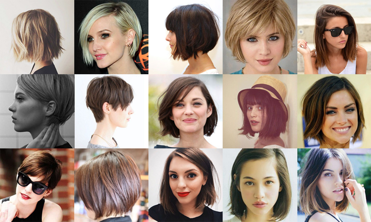 melhores cortes de cabelo curto para rosto oval
