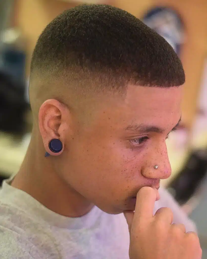 corte militar masculino