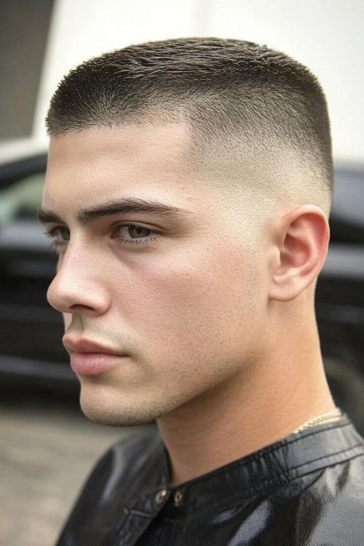 french crop masculino