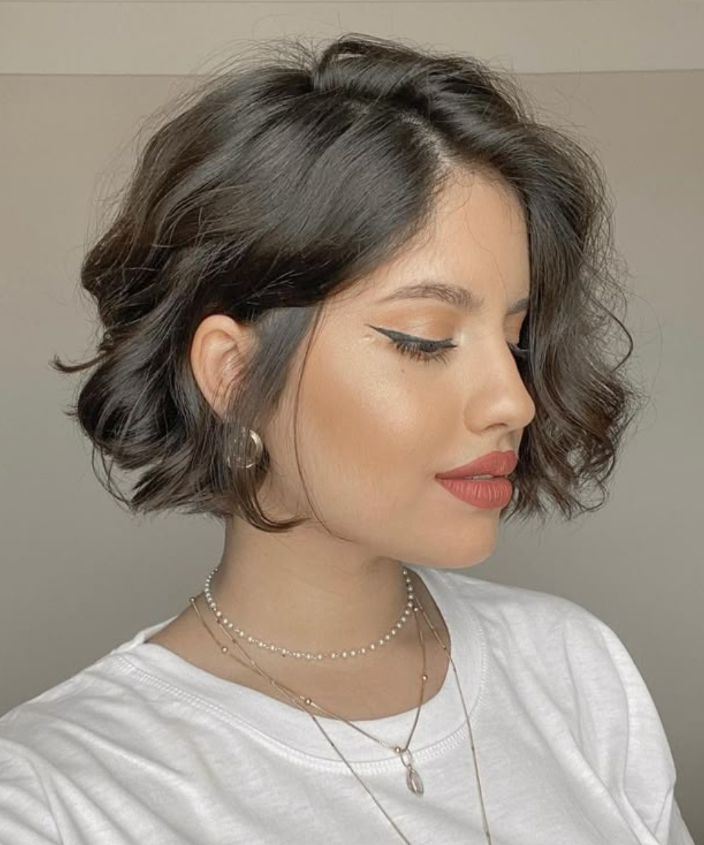 cabelo curto feminino prático