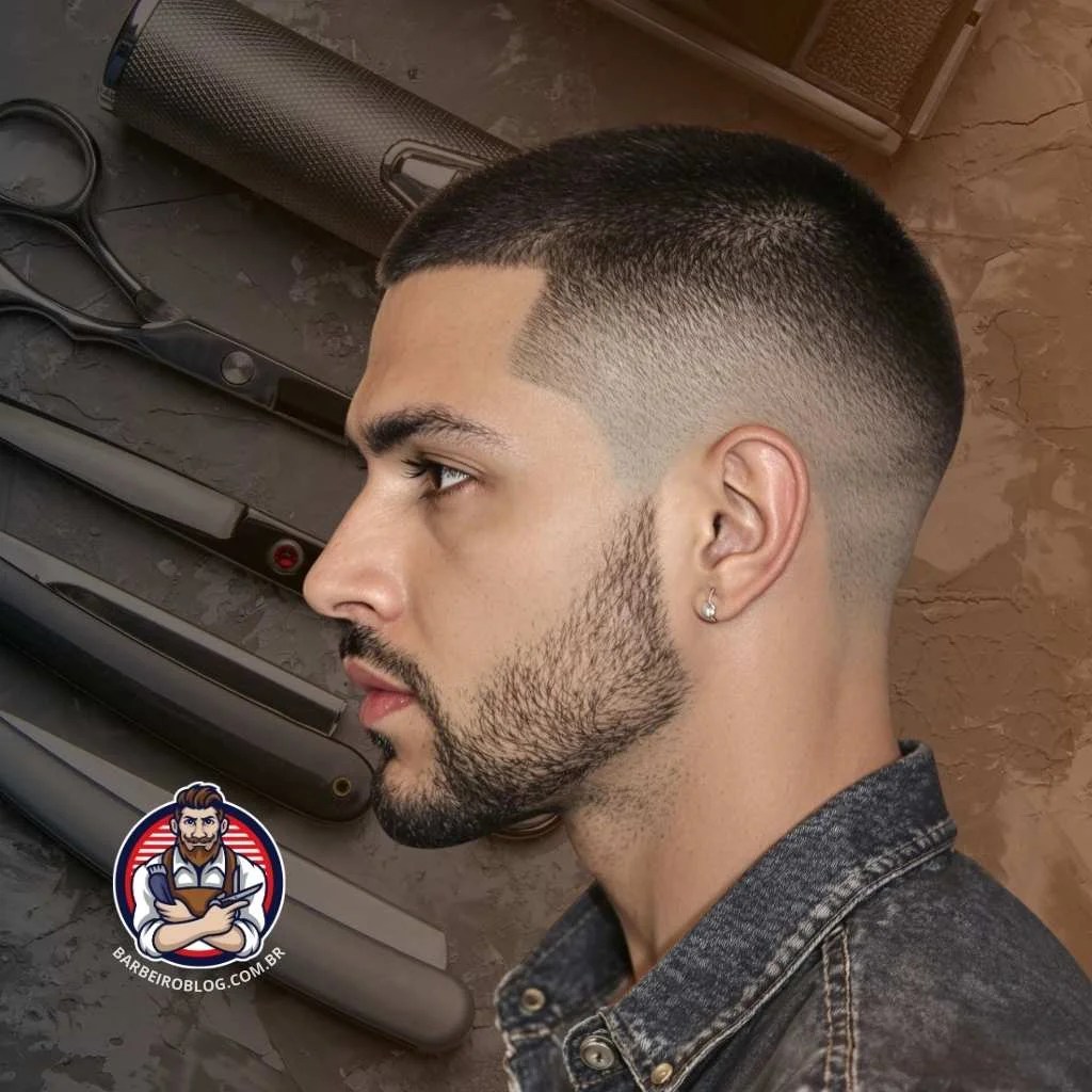 corte masculino curto para trabalhar