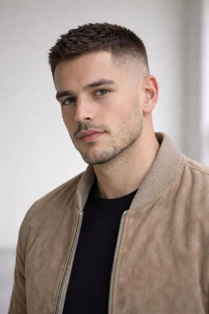 corte masculino curto para cabelo ondulado
