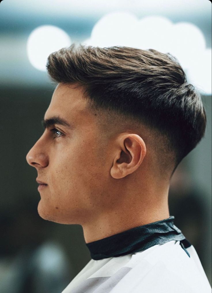 corte fade masculino