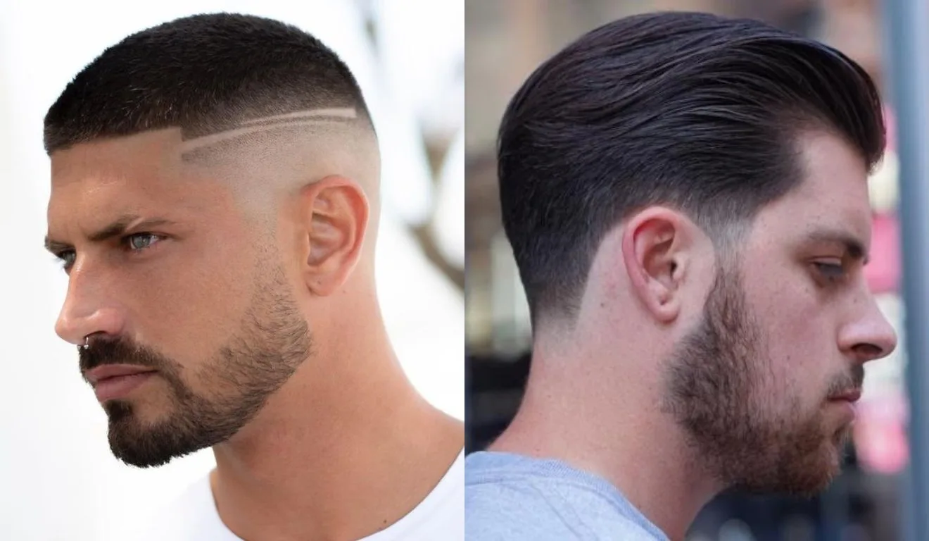 tipos de fade haircut