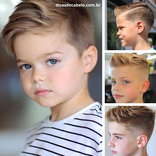 corte de cabelo masculino infantil