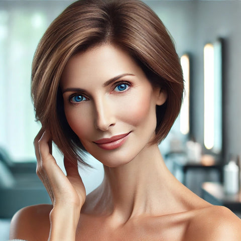 erros ao cortar cabelo para rosto redondo depois dos 40