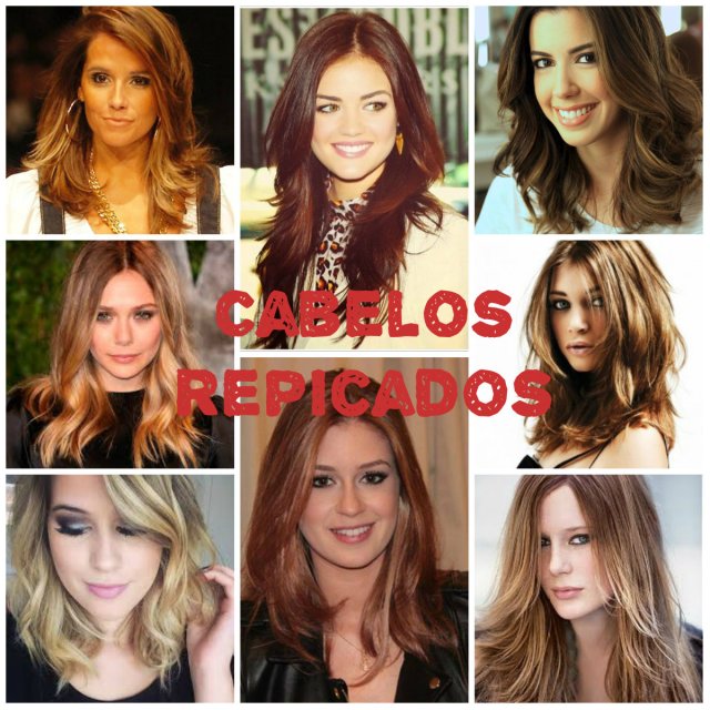 corte de cabelo repicado