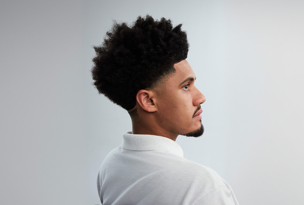 preço corte disfarçado em v cabelo crespo