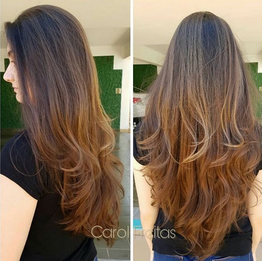 corte em v ondulado