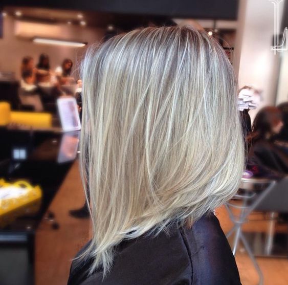 corte long bob cabelo medio feminino rosto oval