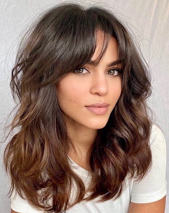 quanto custa corte médio repicado franja bardot