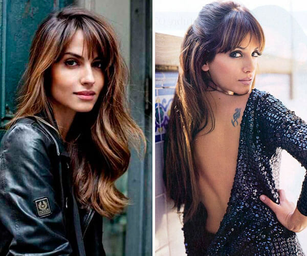 erros ao escolher franja bardot para rosto redondo