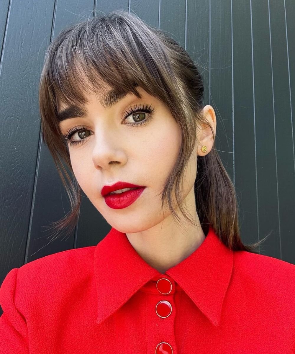 franja bardot vs franja lateral para rosto redondo