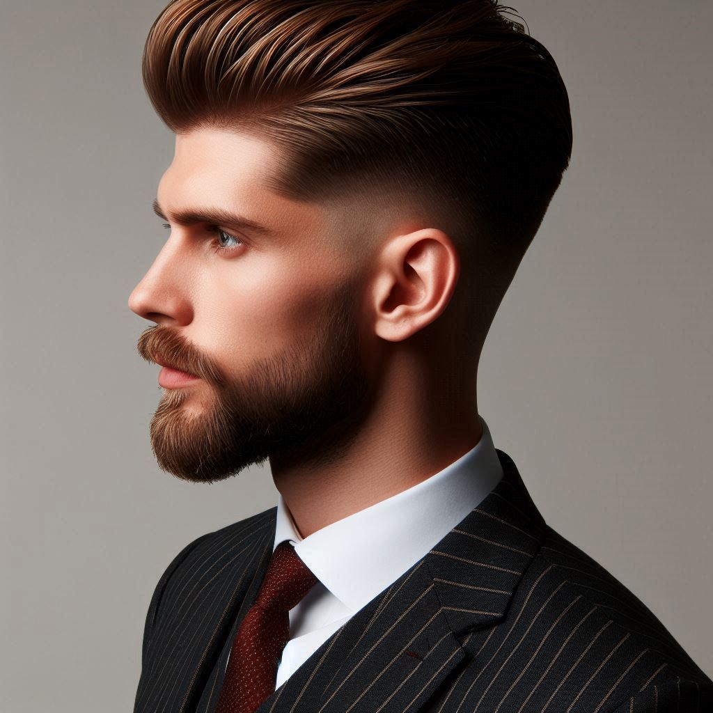 inspiração corte social masculino liso