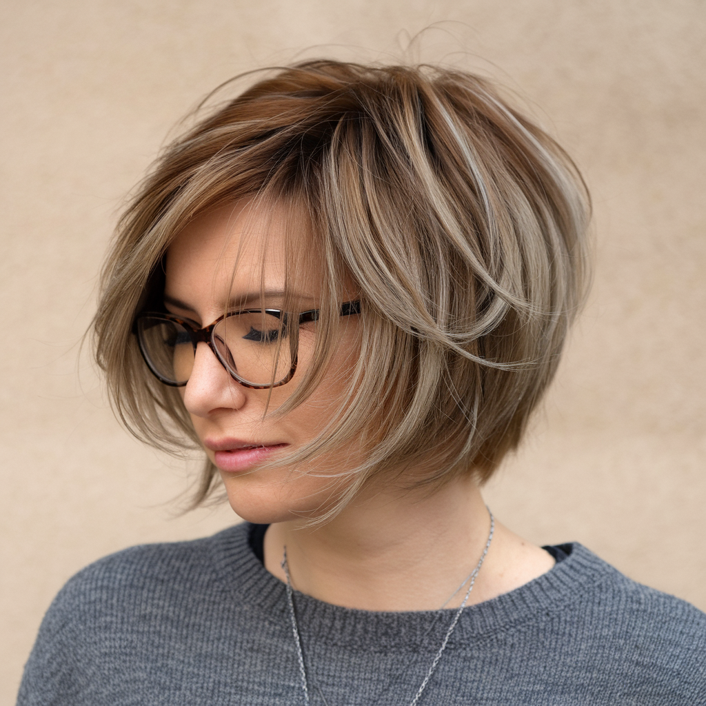 melhores cortes para rosto redondo curto