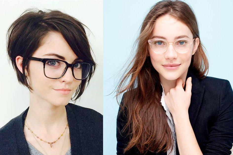cortes de cabelo para quem usa óculos