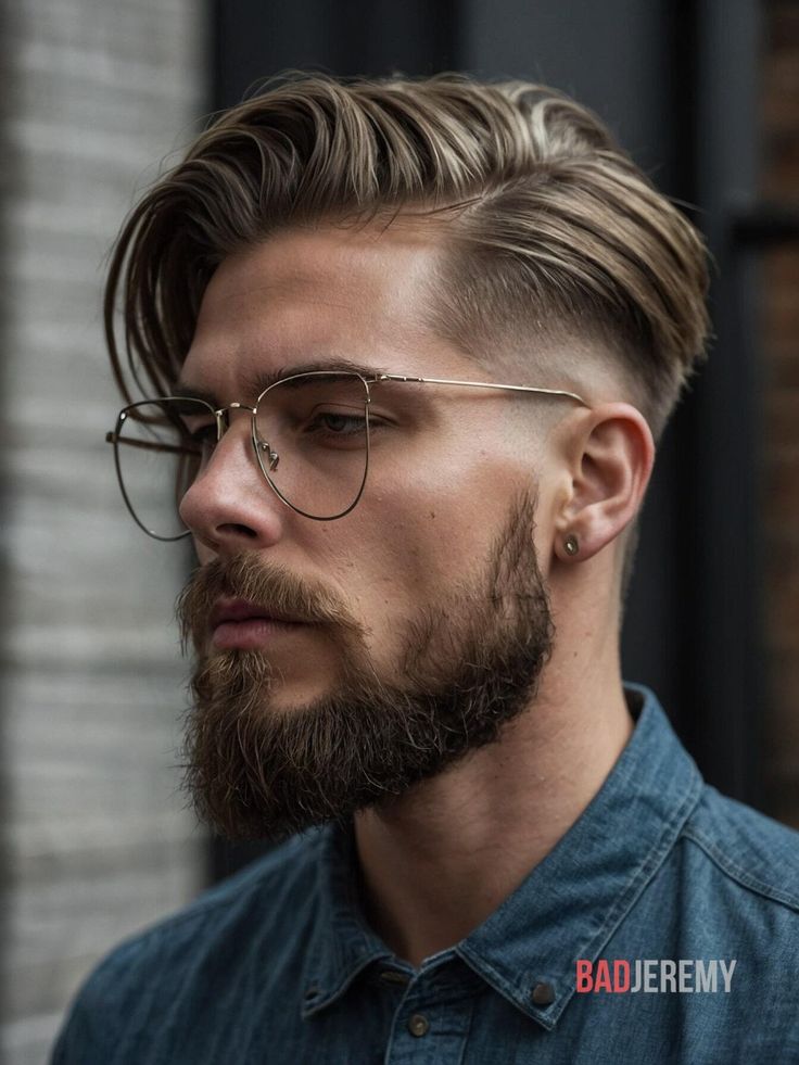 cortes de cabelo liso masculino com franja inspiração