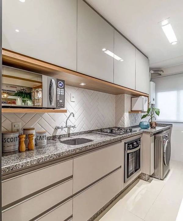 cozinha planejada pequena apartamento