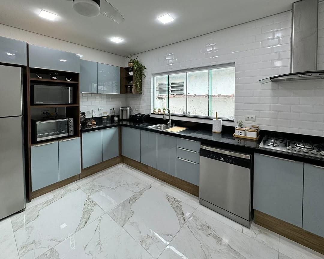 cozinha planejada pequena apartamento