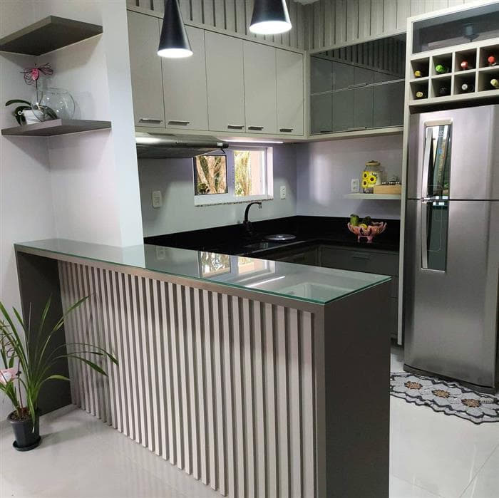 projetos de cozinha planejada pequena