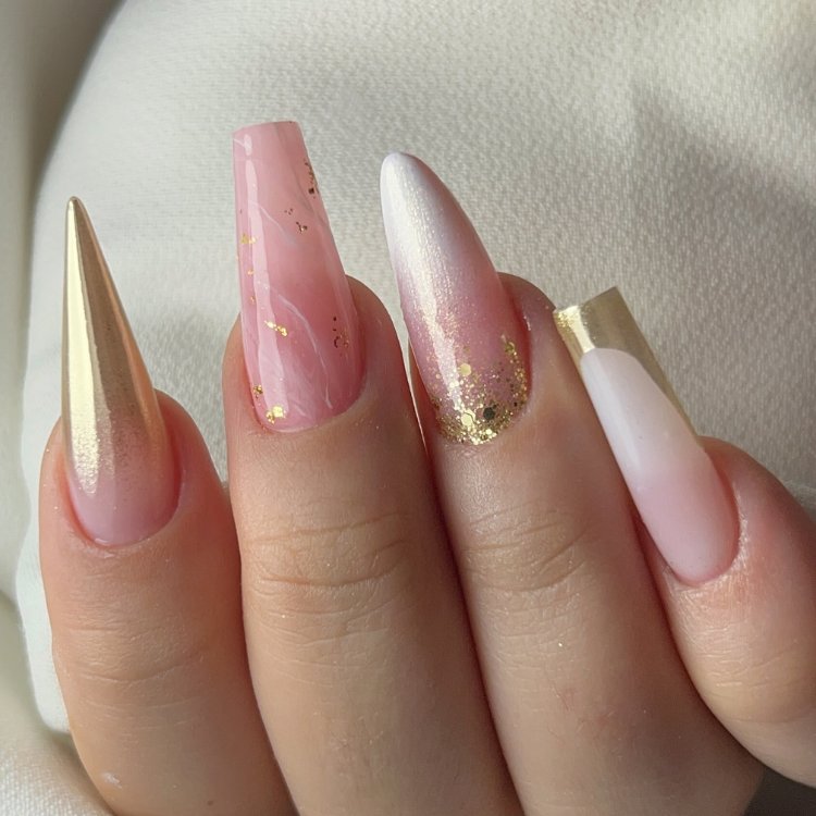 custo de alongamento de unhas bailarina decoradas