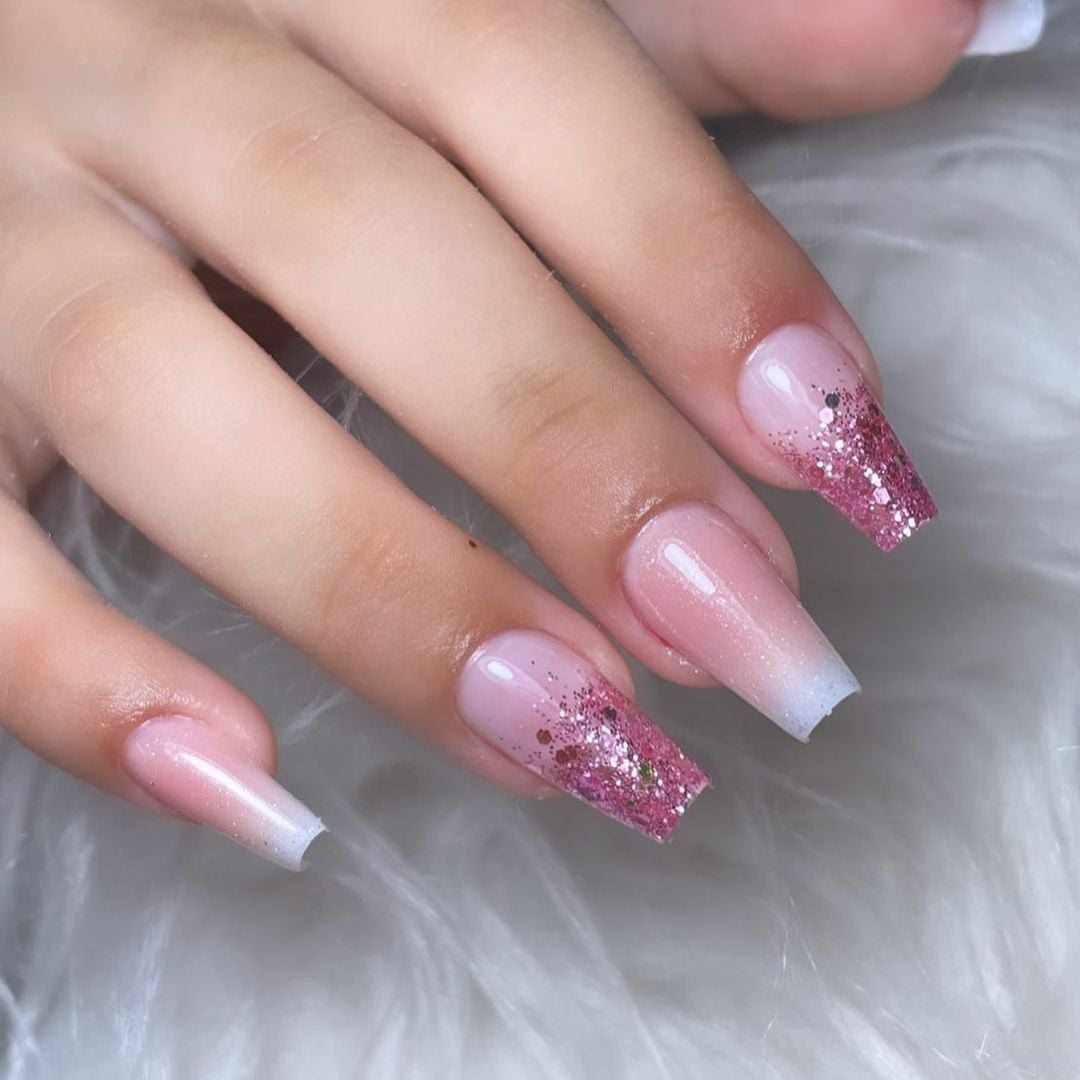 ideias de unhas bailarina decoradas para festas
