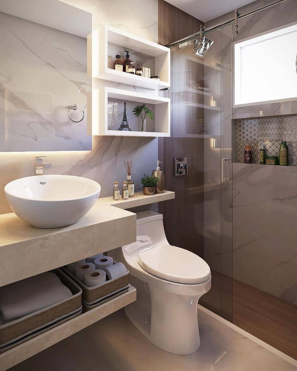 Acessórios que transformam: Detalhes sofisticados para o seu banheiro