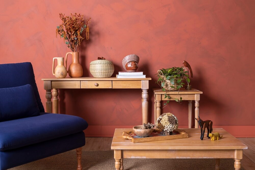 decoração com artesanato