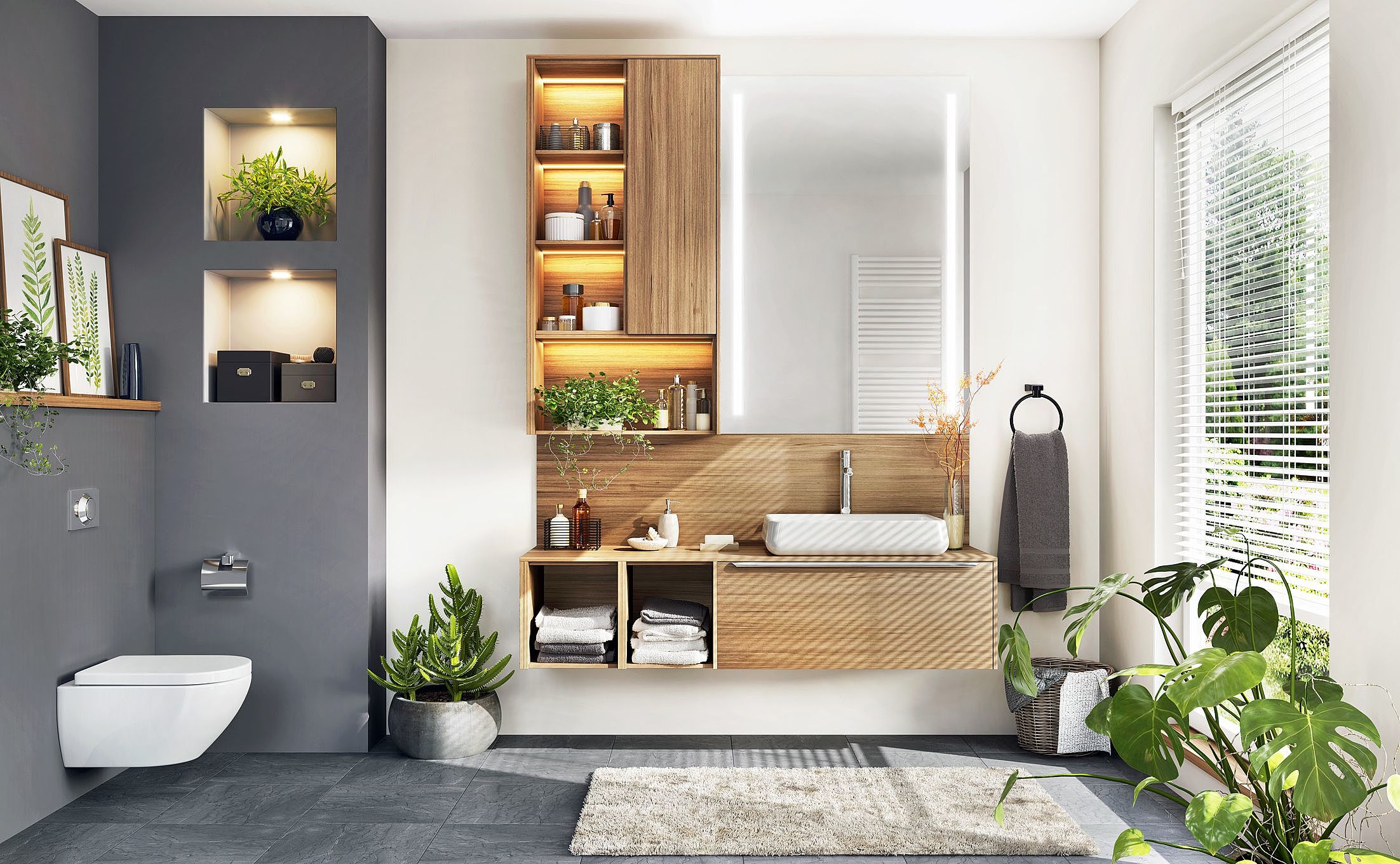 5 Dicas para Renovar seu Banheiro Alugado sem Quebrar Nada; Banheiro Alugado: Transforme com Adesivos e Papel de Parede; Acessórios que Fazem a Diferença no Banheiro de Aluguel; Iluminação Inteligente para Banheiros Pequenos e Alugados; Plantas e Têxteis: Toques de Conforto no Banheiro Alugado