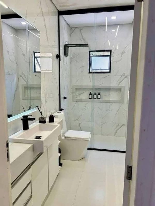 decoração de banheiro alugado