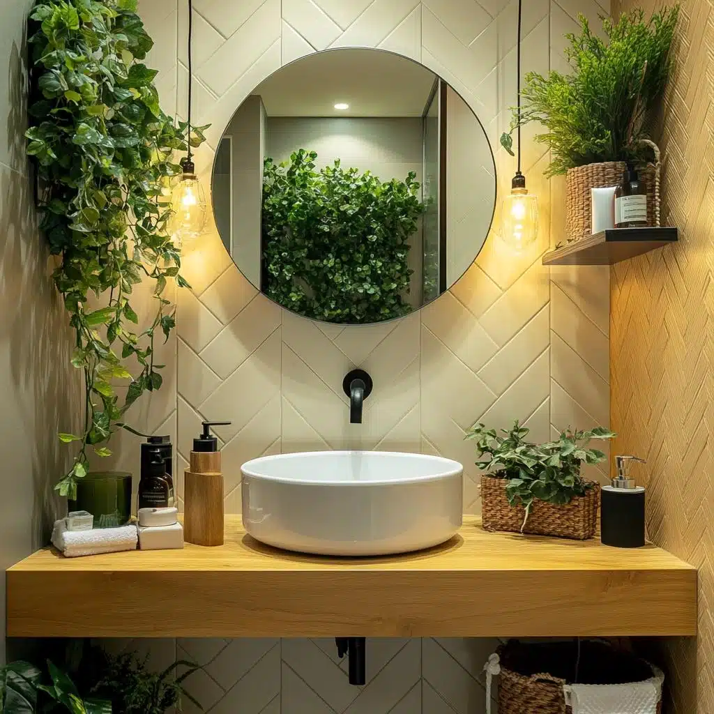 5 Dicas para Renovar seu Banheiro Alugado sem Quebrar Nada; Banheiro Alugado: Transforme com Adesivos e Papel de Parede; Acessórios que Fazem a Diferença no Banheiro de Aluguel; Iluminação Inteligente para Banheiros Pequenos e Alugados; Plantas e Têxteis: Toques de Conforto no Banheiro Alugado