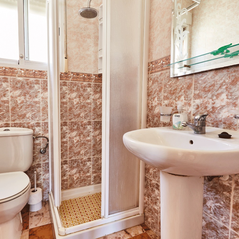 decoração de banheiro alugado