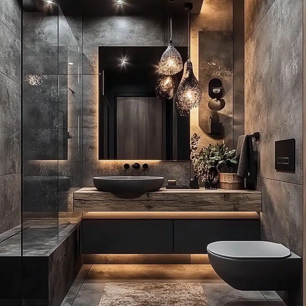 5 ideias para um banheiro cinza elegante
Como usar tons de cinza em banheiros pequenos
Tendências de cores para banheiros em 2026
Combinações de cores que valorizam o cinza no banheiro
Inspirações de banheiros industriais e modernos com cinza