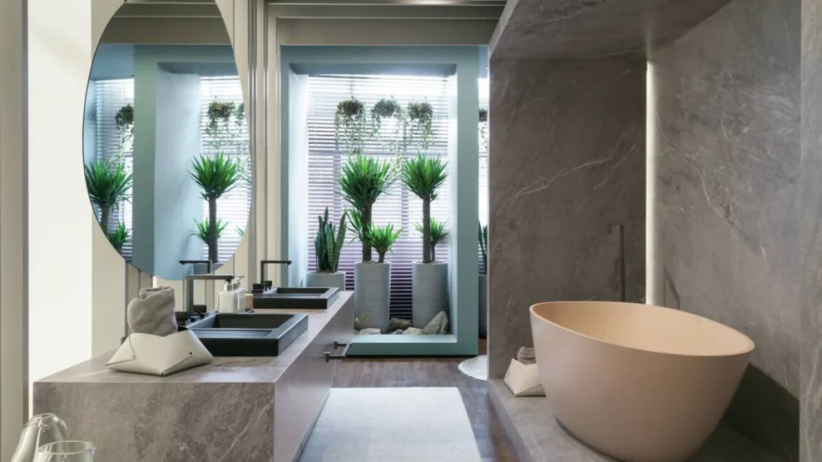 5 ideias para um banheiro cinza elegante
Como usar tons de cinza em banheiros pequenos
Tendências de cores para banheiros em 2026
Combinações de cores que valorizam o cinza no banheiro
Inspirações de banheiros industriais e modernos com cinza