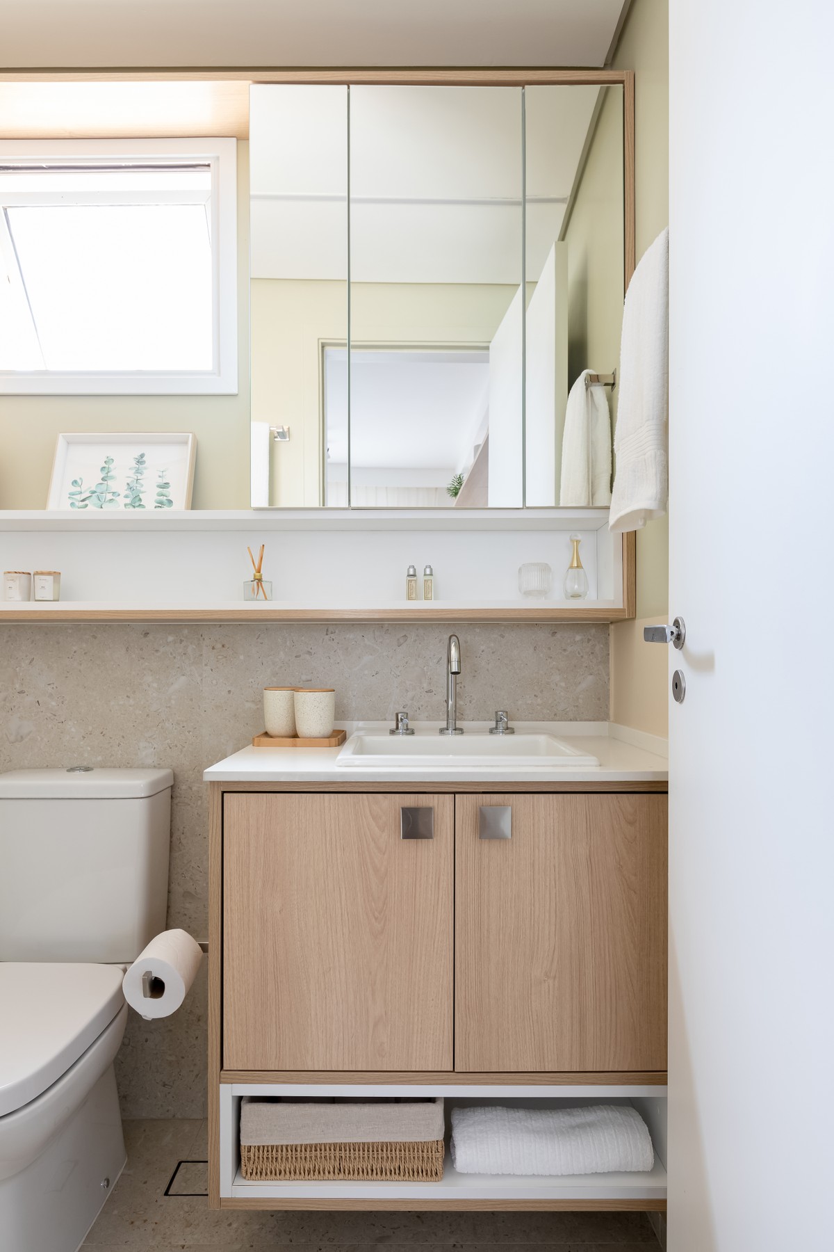 decoracao de banheiro clean