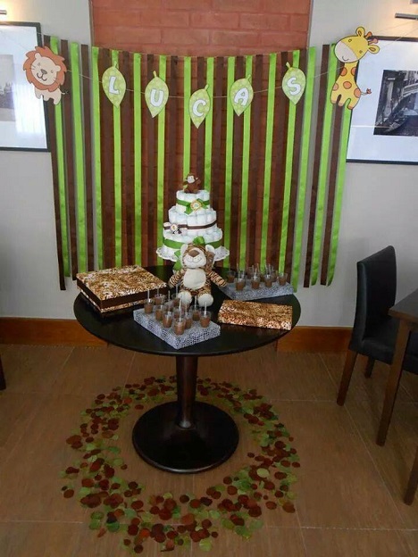 decoraçao de cha de fralda