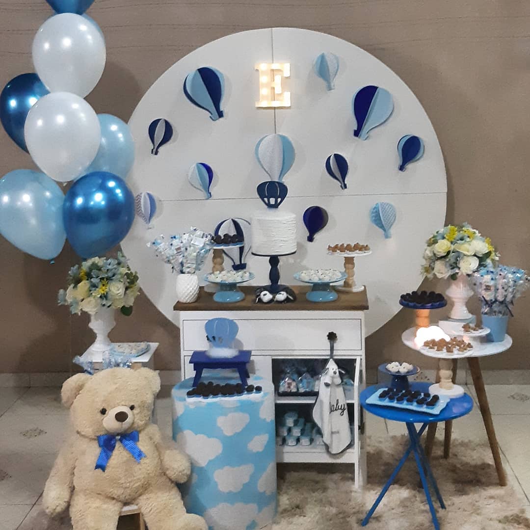 decoraçao de cha de fralda