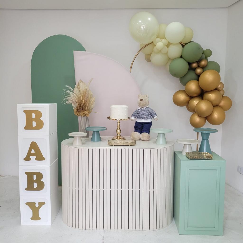 decoraçao de cha de fralda