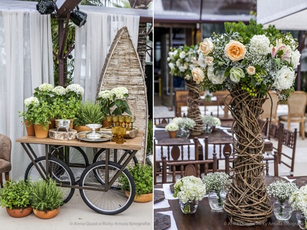 decoracao de festa rustica