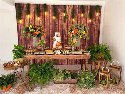 Paleta de Cores Rústicas: Como Escolher os Tons da Natureza para Sua Festa