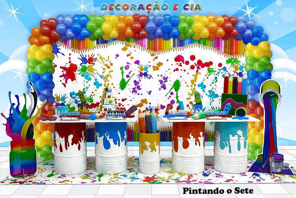 DIY: Crie Lembrancinhas Incríveis para sua Festa Pintando o 7
