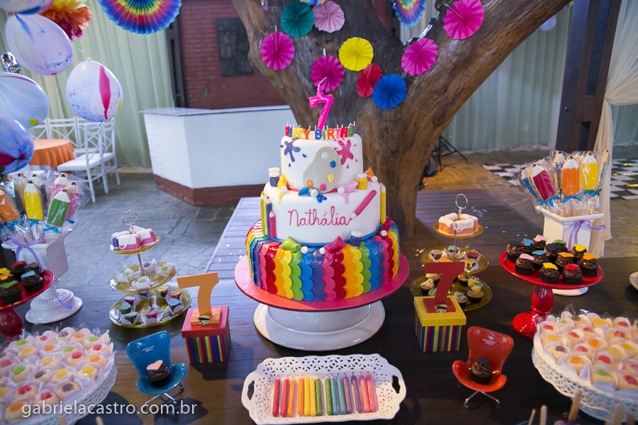 Onde Comprar Itens de Decoração Baratos para Festa Pintando o 7